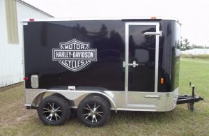 6 x 10 Tandem Custom Harley Davidson Trailer - Custom Trailers | Triple ...