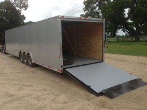 8.5 x 36 Triple Axle, Two Car - Enclosed Trailer | Triple A ...