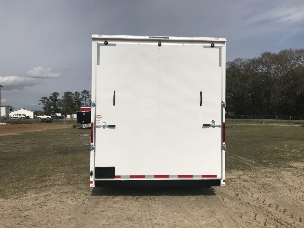 8.5x20 Tandem Axle Stage Trailer - 16' Stage - Finished Interior ...