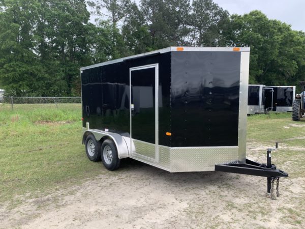 7x12 Tandem Axle Motorcycle Trailer